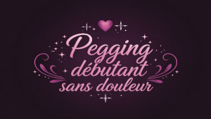Pegging débutant sans douleur : conseils pour une expérience confortable