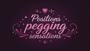 positions pegging sensations confort rythme et contrôle