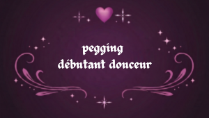 Couple pratiquant le pegging débutant douceur avec une approche progressive et détendue